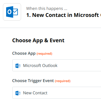Microsoft Outlook Trigger