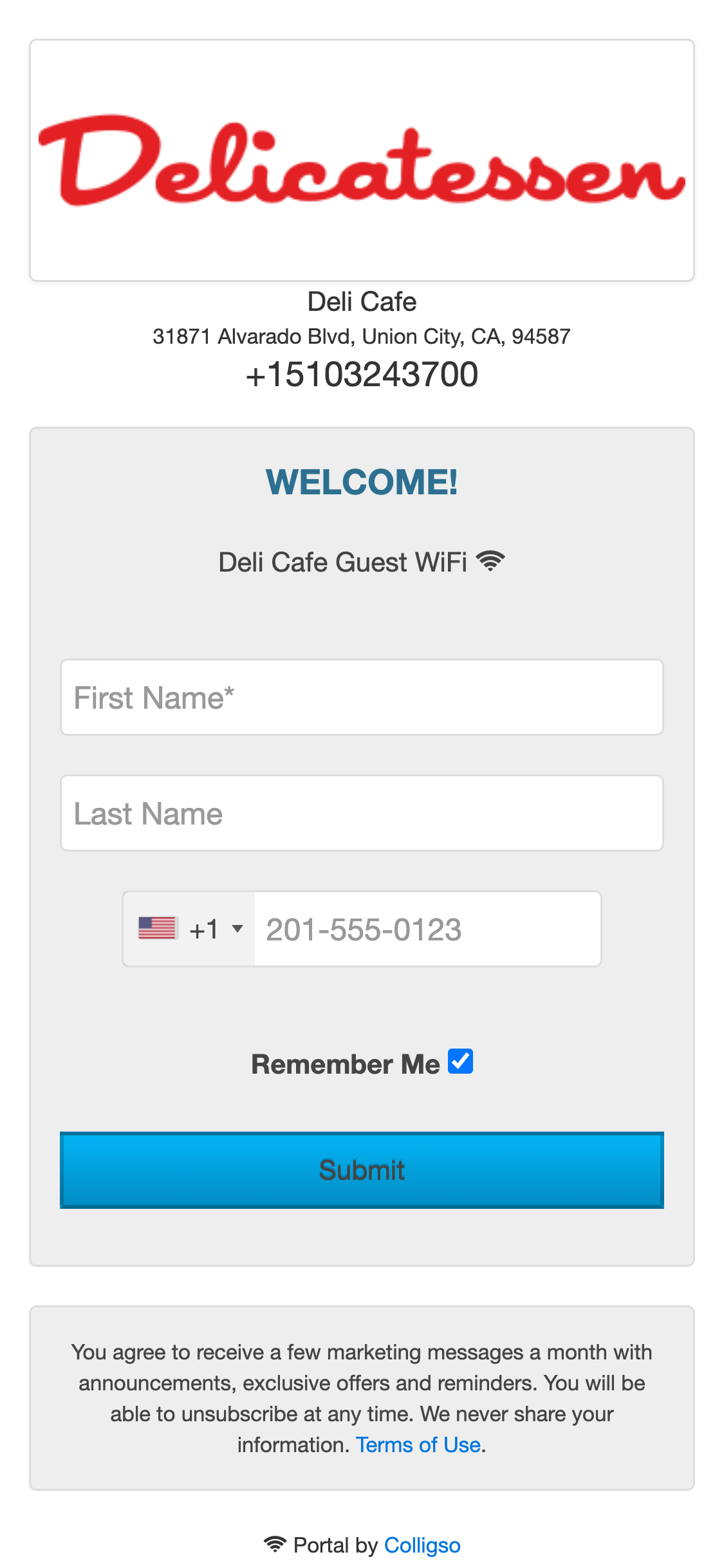 Guest WiFi Customer